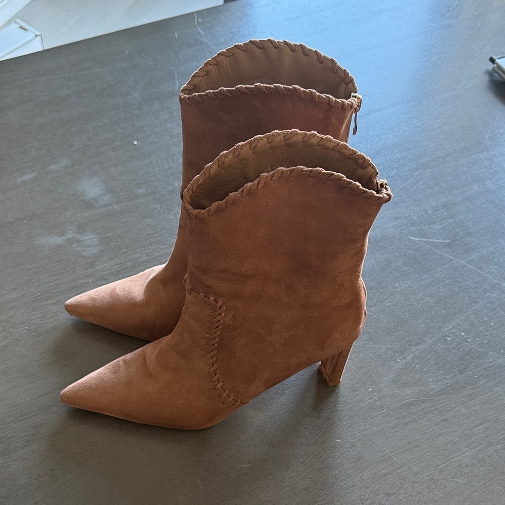 Billini Tan Heeled Boots